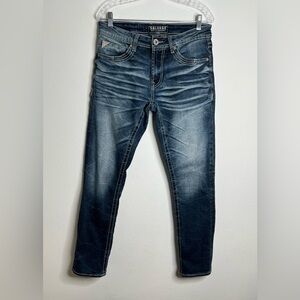 Buckle Salvage Supply Company Mens Havoc Straight Slim Fit Size 31R